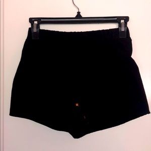 Wet Seal Black Flowy Shorts
